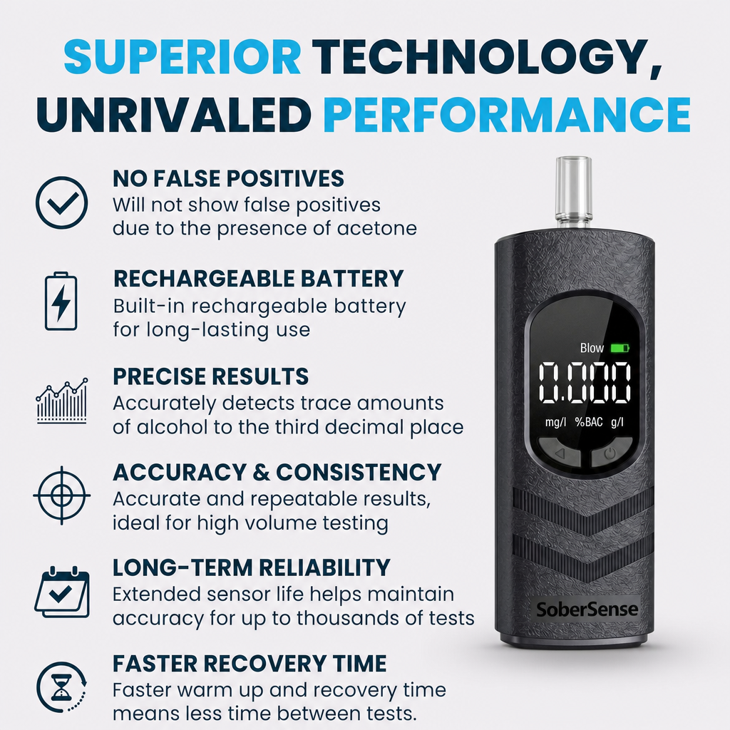 SoberSense Pro Breathalyzer